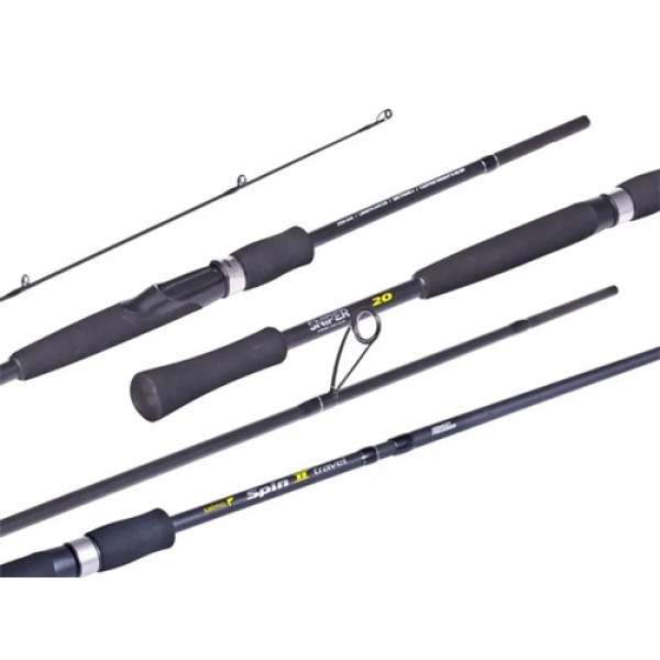 Вудлище спінінгове 4-х складове Salmo Sniper SPIN II TRAVEL 20 5-20g 2.4m (2153-240)