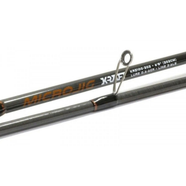 Salmo Kraft MICROJIG 0.6-6g Spinning Rod, 2.02m (KR2100-202)