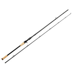 Lucky John Black Sense BBS Jerk & Twitch 110 Casting Rod, 40-110g, 2.21m (LJBSBBS-732XHEFC)