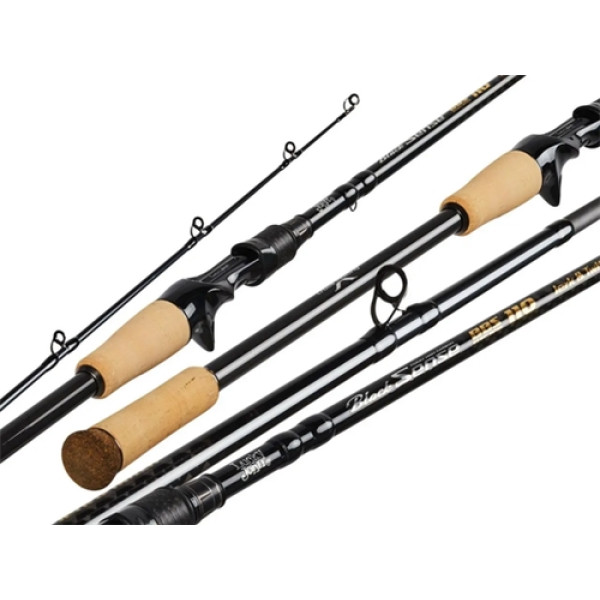 Lucky John Black Sense BBS Jerk & Twitch 110 Casting Rod, 40-110g, 2.21m (LJBSBBS-732XHEFC)