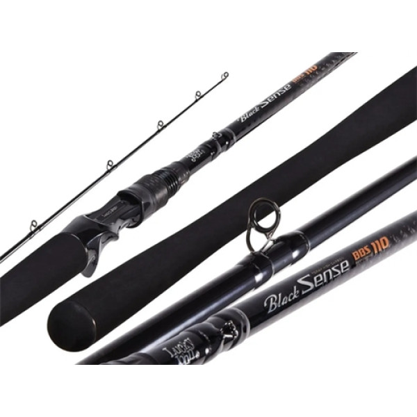 Lucky John Black Sense BBS Cast 150 35-150g 2.54m Casting Rod (LJBSBBS-842XHEFC)