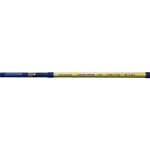 Lucky John Progress MICRO JIG 7 2-7g 1.98m Spinning Rod (LJPJ-662LM)
