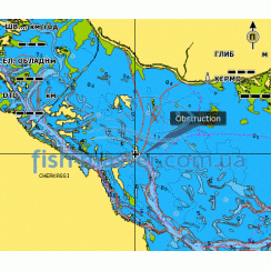 Карта Navionics Днепр (полное покрытие) SonarChartsLive
