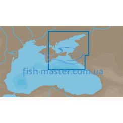 Карта С-МАР Азовское море, восточная часть Черного моря