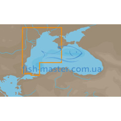 Карта С-МАР Западная часть Черного моря