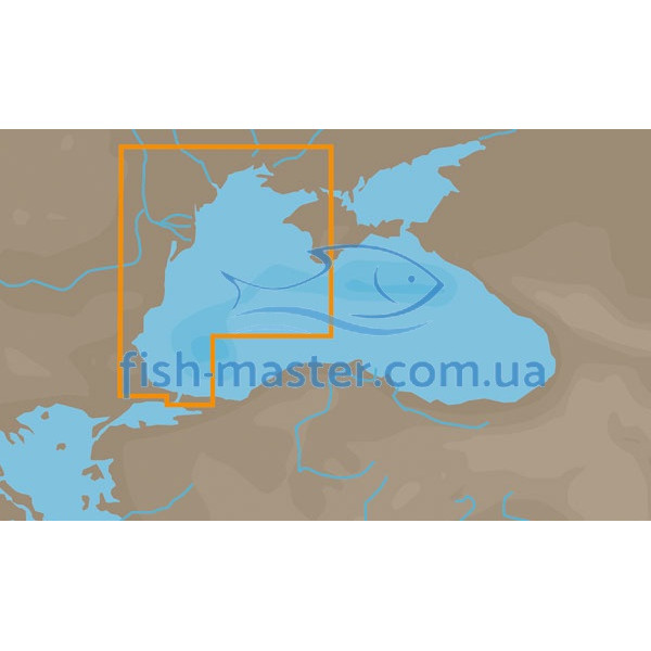 Карта С-МАР Західна частина Чорного моря