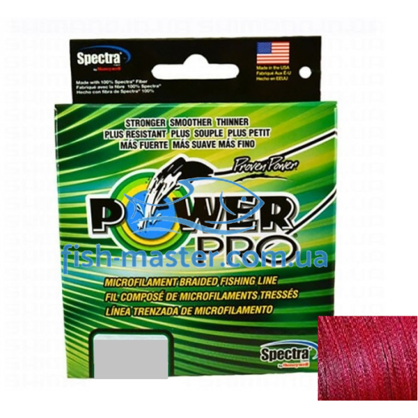 Power Pro 455m Red 0.43mm 48kg/106lb Line