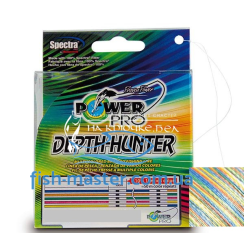 Cord Power Pro 300m Depth-Hunter Multi Color 0.15mm 9kg/20lb