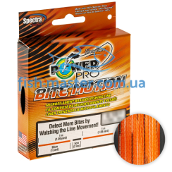 Cord Power Pro 150m Pro Bite Motion Orange/Black 0.28mm 20kg/44lb