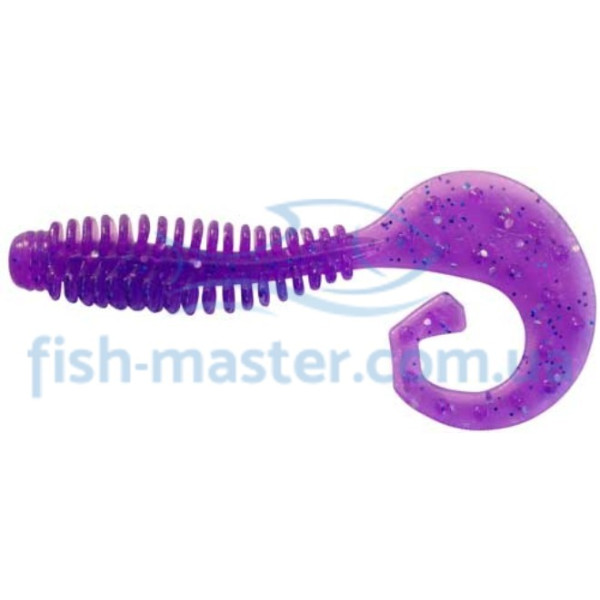 Силикон Reins G TAIL GRUB 3" 567 Lilac Silver-Blue Flake 12шт