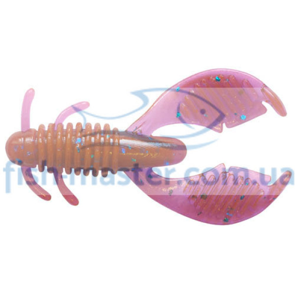 Silicone Reins AX Crow Mini 2" 606 Pink Lox 12 pcs