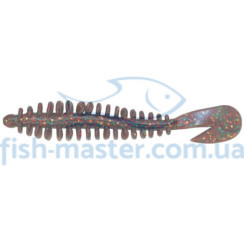 Silicone Reins ROCKVIBE GRUB 4" U003 UV sculpin 8 pcs