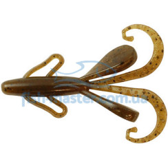 Silicone Reins HOG LITTLE 002 green pumpkin 10 pcs