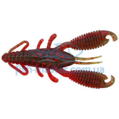 Silicone Reins Ring Craw Mini 2.5" B20 Tomato Craw 8 pcs