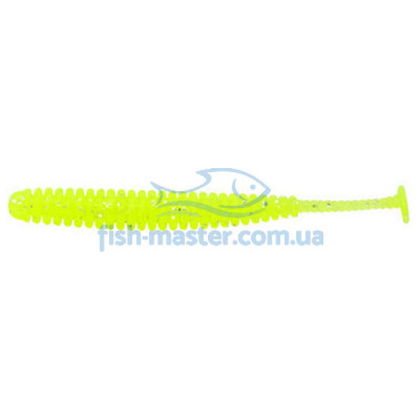 Silicone Reins AJI ADDER SHAD 3'' 129 Glow chart silver 8 pcs