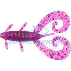 Silicone Reins G TAIL TWIN 2" 606 Pink LOX 10 pcs