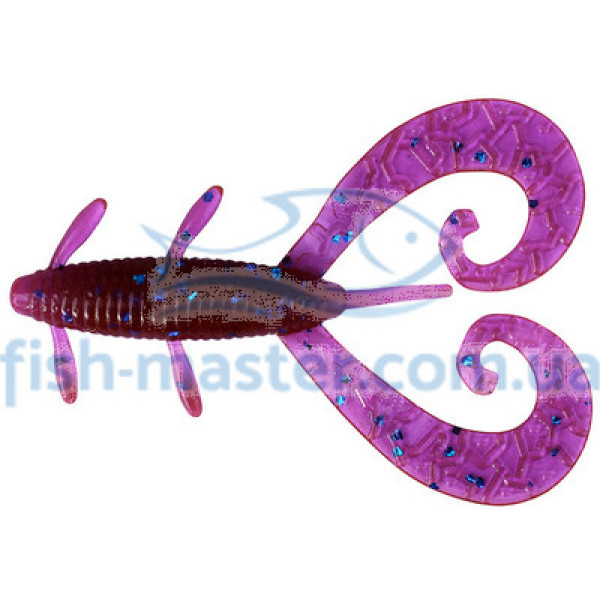 Silicone Reins G TAIL TWIN 3" 606 PINK LOX 8 pcs