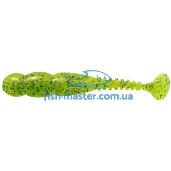 Silicone Reins FAT ROCKVIBE SHAD 4" 419 Chart Pepper 6pcs