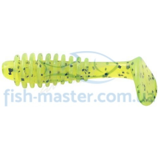 Silicone Reins Bubbling Shad 2" 419 Chart Pepper 12pcs