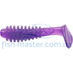 Silicone Reins Bubbling Shad 2" 567 Lilac Silver Blue Flake 12pcs