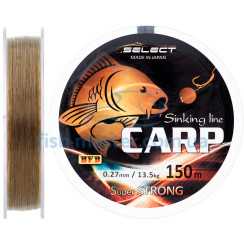 Line Select Carp 0.27 green/brown, 13.5 kg 150m