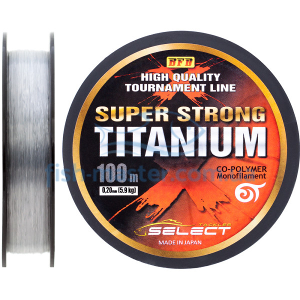 Line Select Titanium 0.20 steel, 5.9 kg 100m
