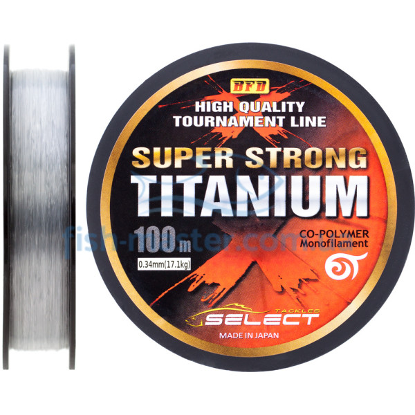 Лісочка Select Titanium 0.34 steel, 17.1 kg 100m