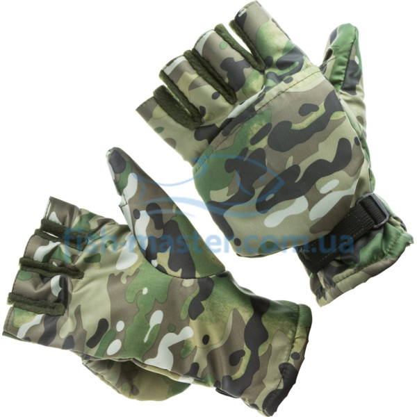 Select gloves in camouflage