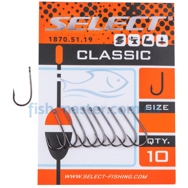 Гачок Select Classic 8,10 шт/уп
