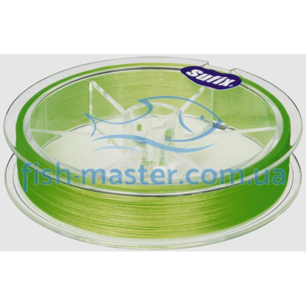 Шнур Sufix 131 BRAID х13 150м 0.16мм 9.1kg/20lb vis green
