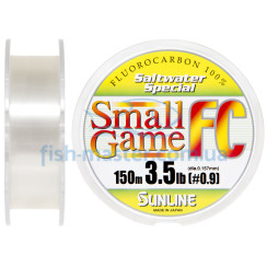 Флюорокарбон Sunline SWS Small Game FC 150м 0.153мм 3.5LB/1.57кг матч/тонущ.