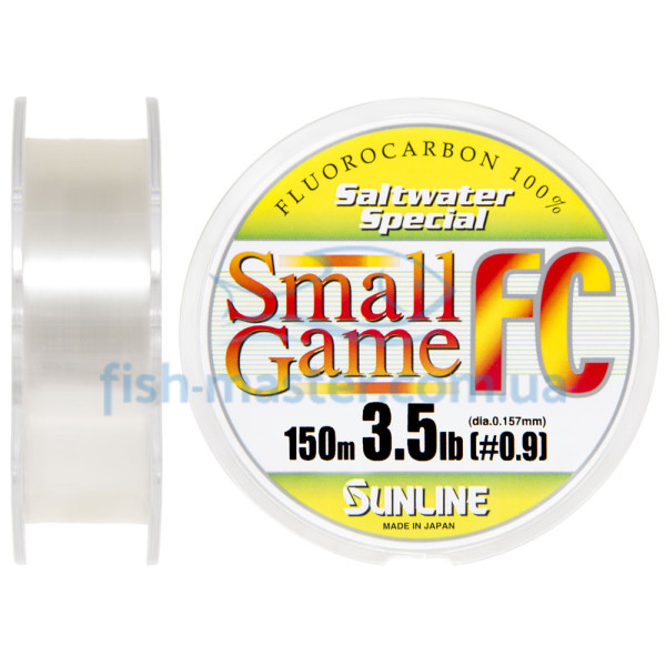 Fluorocarbon Sunline SWS Small Game FC 150m 0.153mm 3.5LB/1.57kg match/ton.