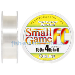 Флюорокарбон Sunline SWS Small Game FC 150м 0.165мм 4.0LB/1.8кг матч/тонущ.