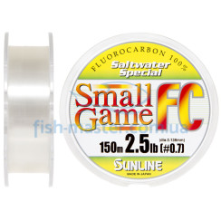 Флюорокарбон Sunline SWS Small Game FC 150м 0.138мм 2.5LB/1.12кг матч/тонущ.
