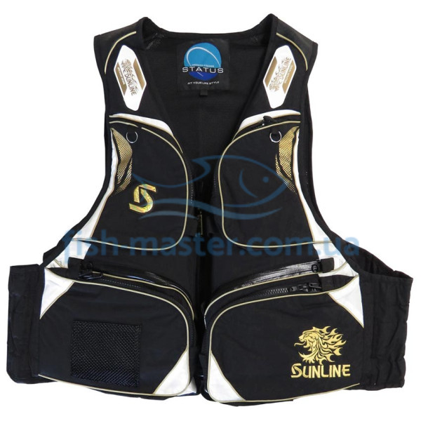 Жилет страховочный Sunline STL-210 BKXWH XL white XL