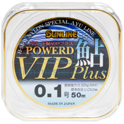 Line Sunline Powerd Ayu Vip Plus 50m #0.1/0.052mm 0.32kg