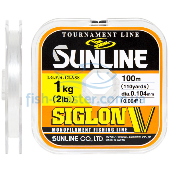 Лісочка Sunline Siglon V 100м #0.4/0.104мм 1кг