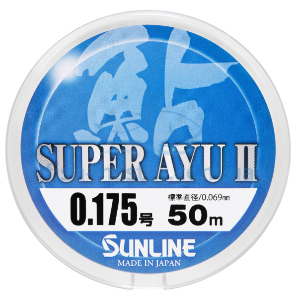 Лісочка Sunline Super Ayu II 50м HG #0.175 0.069мм 0.42кг