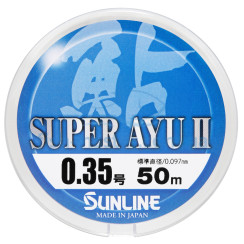 Лісочка Sunline Super Ayu II 50м HG #0.35 0.098мм 0.86кг