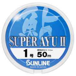 Лісочка Sunline Super Ayu II 50м HG #1 0.165мм 1.9кг