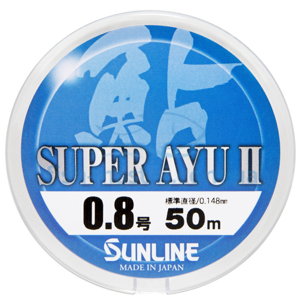 Лісочка Sunline Super Ayu II 50м HG #0.8 0.148мм 1.6кг