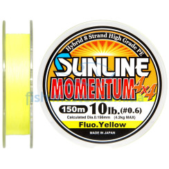 Шнур Sunline Momentum 4x4 150м 0.156мм 10Lb/4,2кг
