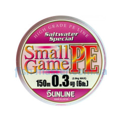 Шнур Sunline SWS Small Game 150м #0.3/0.09мм 6LB 2.9кг
