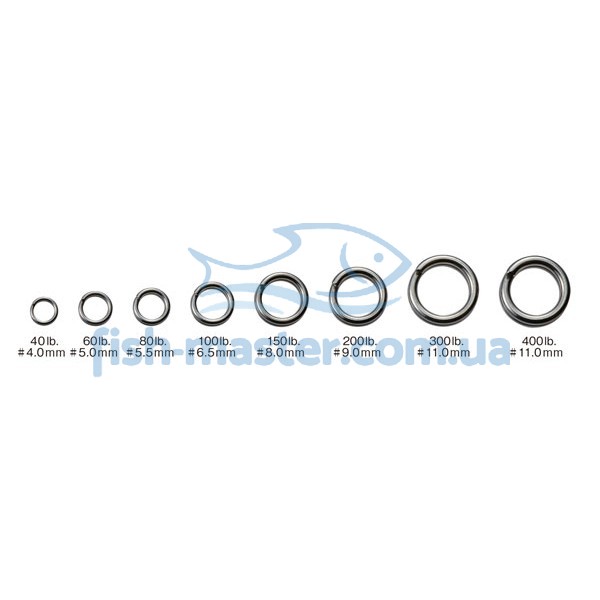 Заводные кольца VARIVAS Power Rings, 300LB