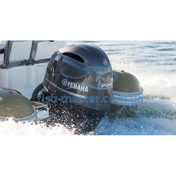 Мотор лодочный четырехтактный Yamaha F200FETX