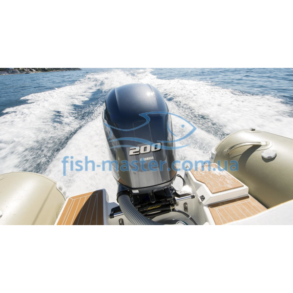 Мотор лодочный четырехтактный Yamaha F200FETX
