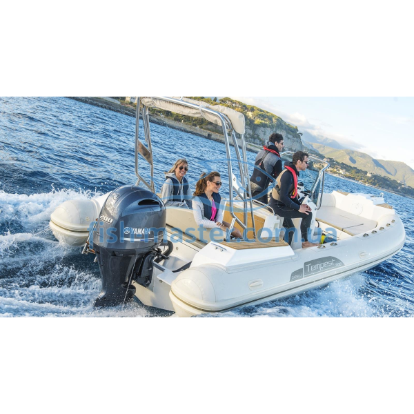 Мотор лодочный четырехтактный Yamaha F200FETX