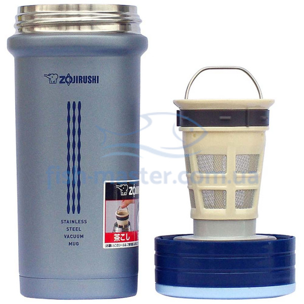 Термокружка ZOJIRUSHI SM-CTE35AZ 0.35 л ц:жемчужно-голубой