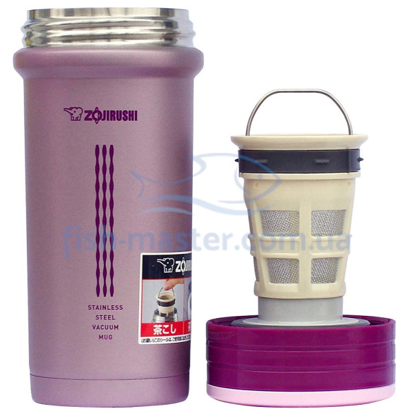 ZOJIRUSHI SM-CTE35PB 0.35L Thermos Mug, Rose Gold