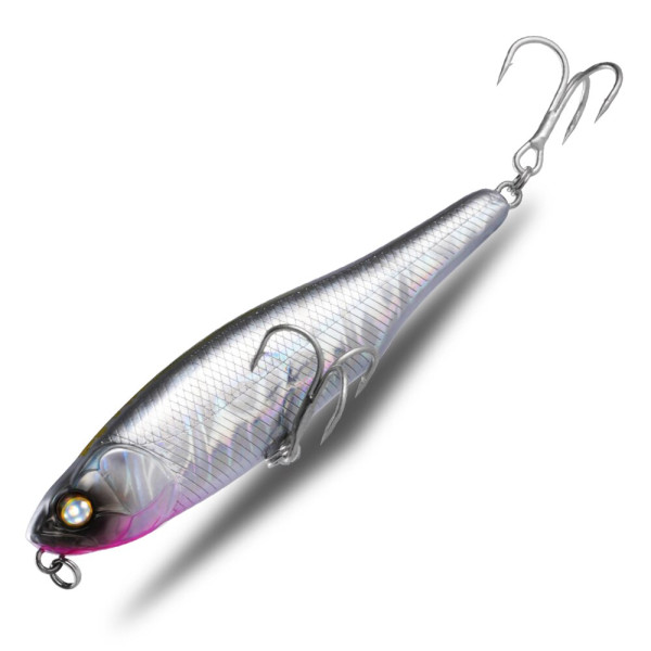 Wobbler Bearking Black Powder 87F color O Silver Glass